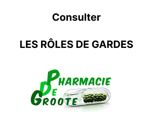 GARDE DE LA SEMAINE